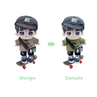 Boneka Plush Buatan Tangan Berkualitas Tinggi dari Kapas PP Lembut, Warna Sesuai Pesanan, Ukuran Sesuai Pesanan untuk Karakter Kpop, Idol, Animasi, dan Film