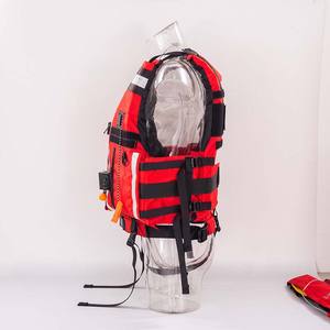 Gilet de <span class=keywords><strong>sauvetage</strong></span> en PVC imperméable NBR de 150N pour les opérations de <span class=keywords><strong>sauvetage</strong></span> à flottabilité élevée, gilet de <span class=keywords><strong>sauvetage</strong></span> pour <span class=keywords><strong>kayak</strong></span> - Product Image 5