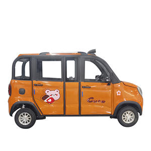 Voiture électrique à quatre roues, coupé pour adultes, conduite monoplace, intérieur lumineux, caméra, sièges en cuir, 2026, mini compacte - Product Image 6