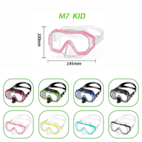 Masques de plongée en silicone pour enfants, lunettes de natation, plusieurs styles, équipement de plongée en apnée, directement de l'usine