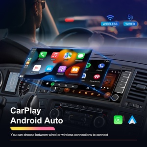 Autoradio Android Podofo 7'' avec CarPlay/Android Auto sans fil, GPS, WIFI, FM, RDS pour Volkswagen/Touareg/Transporter Ts Multivan - Product Image 2