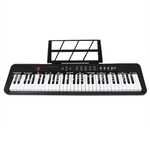 Teclado Electrónico de 61 Teclas con Micrófono y Soporte para Partituras para Principiantes, Niños y Profesores - Product Image 1