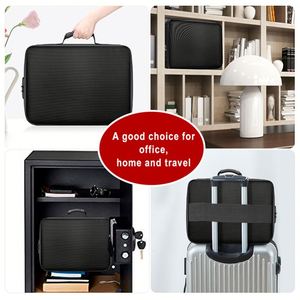 Caja Fuerte para Certificados de Gran Capacidad, para Oficina u Hogar, Resistente al Fuego, con Cerradura para Dinero, Color Personalizable, para Documentos - Product Image 5