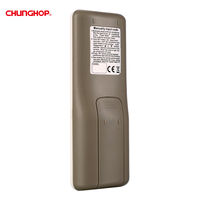 Télécommande universelle pour climatiseur K-1038E, code fixe, en plastique, portée 100m, fonction minuterie, affichage numérique LED