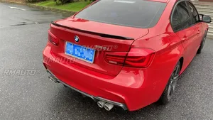 Aileron arrière de coffre de voiture style MP, kit carrosserie pour BMW Série 3 F30 F35 Berline 2012-2019, accessoires auto - Product Image 4