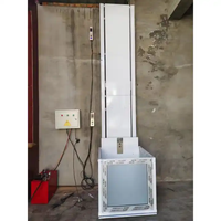 Load 1ton Electric Small Cargo Elevator 2m-10meters Hydraulic Lifting Platform Home Elevator Guide Rail Hoist Manned Elevator