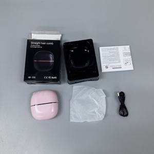 แปรงหวีผมตรงแบบพกพา ODM Mini ชาร์จไฟได้ผ่าน USB ควบคุมอุณหภูมิได้ 3 ระดับ สำหรับมืออาชีพ - Product Image 5