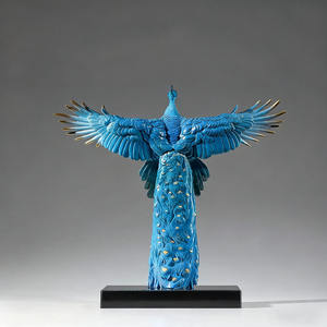 Sculptures et objets d'artisanat en bronze <span class=keywords><strong>de</strong></span> phénix d'intérieur, avec technique <span class=keywords><strong>de</strong></span> moulage et thème mascotte - Product Image 4