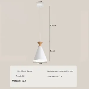 Hiện Đại Bắc Âu Công Nghiệp Mặt Dây Chuyền Đèn <span class=keywords><strong>3</strong></span> Đầu LED Đèn Chùm Cho Nhà Hàng Cà Phê Bar Trong Nhà Loft Trần Ánh Sáng Kim Loại Trung - Product Image 4