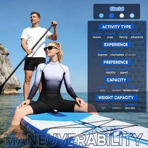 Tabla de Paddle Surf Vellux 350X90X15Cm, Capacidad 250Kg, para Deportes Acuáticos, Pesca y Recreación al Aire Libre - Product Image 4