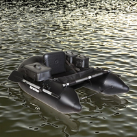 Bateau gonflable en PVC de 170cm personnalisé de haute qualité avec siège pour la dérive dans les activités de pêche en plein air