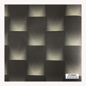 Longtime Home damassé conçoit des rouleaux de papier <span class=keywords><strong>peint</strong></span> 3D motif de fleurs géométriques papier <span class=keywords><strong>peint</strong></span> <span class=keywords><strong>en</strong></span> liège - Product Image 1