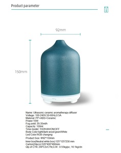 Ceramic <strong>Diffusers</strong> Essential Oils Elegant Aromatherapy <strong>Diffuser</strong> Home and Office 3 in One Humidify and Ionizer Diffusor - Product Image 6