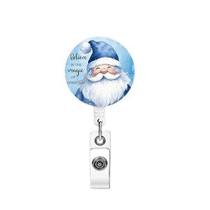 Vente en gros de porte-noms en cristal de Noël, cartes d'identité, cordons anti-perte, porte-clés bonhomme de neige de Noël, designs personnalisés - Product Image 5