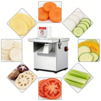 Commerciële groentesnijder motor 220V voor restaurantgebruik, fruit- en aardappelverwerkingsinstallatie, laag geluidsniveau, menuverkleining, porties