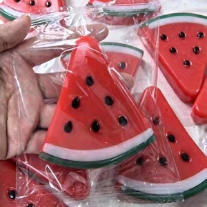 Juguete Antiestrés de Goma con Forma de Sandía Simulada N E E D0h, con Rebote Lento, para Bromas Divertidas para Niños Need0hh - Product Image 6