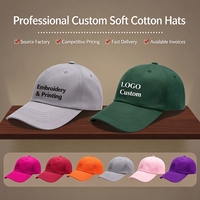 Cappellino da Baseball Personalizzato con Logo Ricamato, Minimalista in Twill di Cotone, Promozionale, per Uomo e Donna, con Mantenimento della Forma