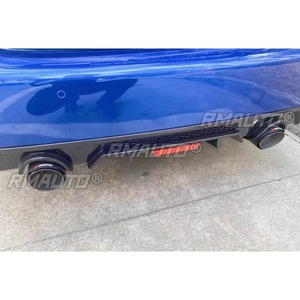 Diffuseur de pare-chocs arrière pour Honda Civic 10ème génération 2016-2020, pièce de modification, protection de pare-chocs, accessoire - Product Image 4