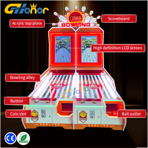 Máquina de Bolos de Entretenimiento para 2 Jugadores, Operada con Monedas, para Interiores, con 1 Año de Garantía - Product Image 4