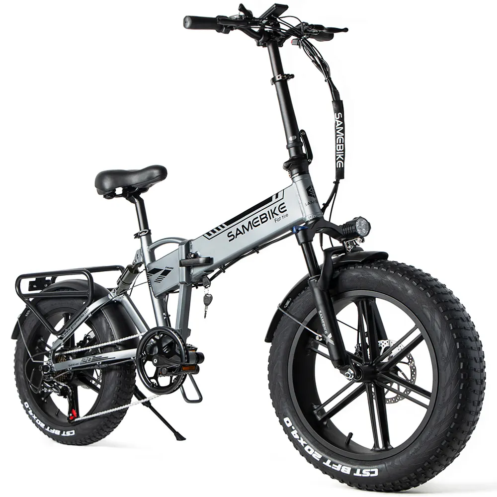 SAMEBIKE factory wholesale 750w motor long range fat tire mountain city riding foldable electric bike