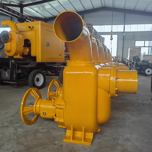 Pompe auto-amorçante à moteur haute pression, pompe de drainage mobile agricole à grand débit pour camion 150ZWBC, pompe sur remorque - Product Image 4