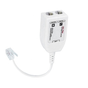 2-cổng <span class=keywords><strong>DSL</strong></span> <span class=keywords><strong>ADSL</strong></span> Splitter RJ11 RJ12 điện thoại Modem Adapter <span class=keywords><strong>DSL</strong></span> dòng lọc cho điện thoại Kết nối Internet - Product Image 4