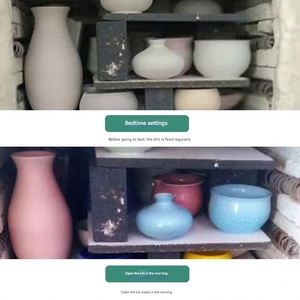 Four céramique électrique à haute température et cuisson rapide, modèle Tetlow, 1300°C, pour la fabrication expérimentale de céramique - Product Image 5