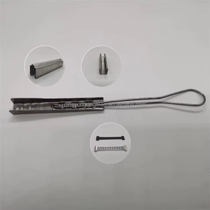 Factory Price Optical Fiber Tension <strong>Cable</strong> Clamp Power Line Accessories High Quality Drop Wire Clamp for FTTH - Product Image 2