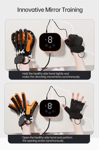 Sarung tangan latihan rehabilitasi, sarung tangan Robot rehabilitasi Orthosis jari Hemiplegia - Product Image 3