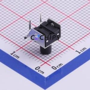 TS-1037-A9B3-D2 Tactile Switch SMD,6x6mm Switch Single Pole Single Throw Round Button Horizontal Mount 6mm - Product Image 2