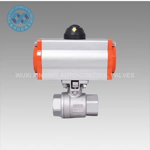 Actuador Neumático de Doble Acción de Acero Inoxidable, Válvula de Bola Reguladora Manual para Aplicaciones de Agua y Aceite DN25-DN900, Personalización OEM - Product Image 4