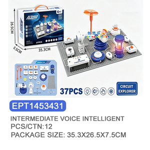 Kit d'exploration des circuits électroniques STEM EPT AI Speech Build : plus de 300 expériences, démonstration de l'énergie éolienne électrique, jouet scientifique - Product Image 5