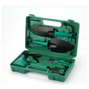 <span class=keywords><strong>Set</strong></span> di <span class=keywords><strong>attrezzi</strong></span> da giardino per la casa multifunzionali da 10 pezzi per potatura di fiori e invasatura di verdure include vasi di fiori e fioriere - Product Image 1