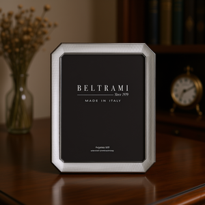 Cadre photo rectangulaire plaqué argent Beltrami 4L fabriqué en Italie Argento 999 - Product Image 3