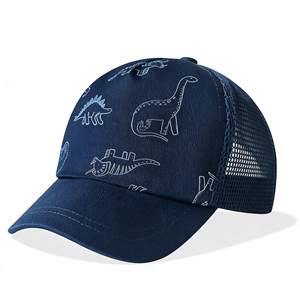 Gorra de Béisbol de 5 Paneles con Estampado de Dinosaurios para Niños, Ligera y Transpirable, para Deportes al Aire Libre - Product Image 2