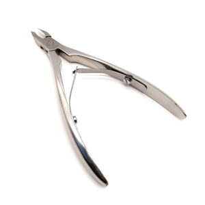 Pince à cuticules personnalisable avec logo, outil de manucure et pédicure, nettoyage des cuticules, nail art, acier inoxydable, pince professionnelle - Product Image 1