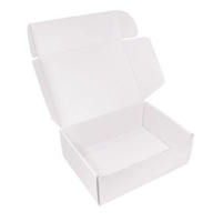 Boîtes d'expédition postales en carton ondulé recyclables à faible MOQ, personnalisables avec logo, roses, pour emballage cadeau, chaussures, vêtements, pour petites entreprises