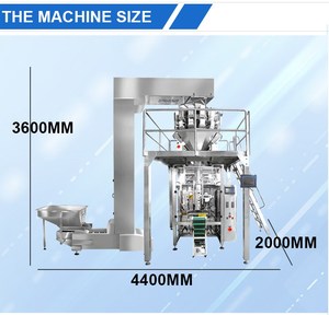 CE Genaue elektronische Mehrkopf waage Wiege verpackung Lebensmittel Snacks Beutel verpackungs maschine - Product Image 3