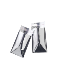 Sacs en plastique argentés avec impression de logo personnalisé Enveloppes d'expédition en poly aluminium Enveloppes isolées métalliques pochettes auto-adhésives