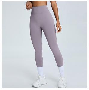 Nuevos Leggings de Yoga de Cintura Alta para Mujer, Pantalones de Yoga de Secado Rápido, Ropa Deportiva Sólida para Levantar Glúteos para Deportes al Aire Libre - Product Image 4
