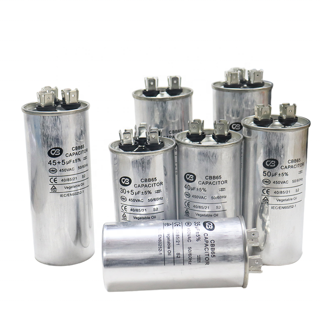 CBB65 air Conditioning Capacitor 450V 5~80uF  Run Capacitor Parts