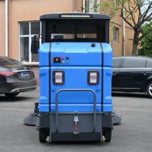 Đường quét xe tải điện đường phố sạch máy làm sạch máy tất cả đóng cửa Cab sàn quét tự động - Product Image 3