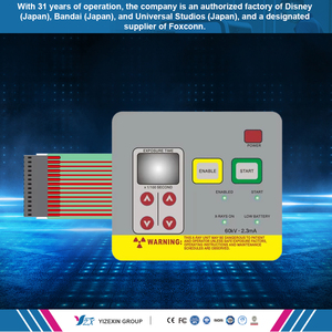 Teclado de interruptor de membrana Led Oem de alta calidad con carcasa de teclado de grabado Led - Product Image 3