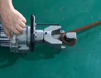 OKEY RB-16 Endüstriyel Tam Otomatik Küçük Portatif Hidrolik Elektrikli Demir Bükme Makinesi 16MM Kapasiteli CE ROHS