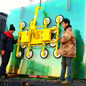 Peralatan Pengangkat Vakum Baru Mesin Pengangkat Kaca Alat Pemasangan Ubin Elektrik 8 <span class=keywords><strong>Suction</strong></span> <span class=keywords><strong>Cup</strong></span> Kapasitas Beban 800kg - Product Image 3