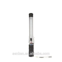 Senken Guide de trafic d'aéroport portable rechargeable LED jaune Feu de signalisation Torch Light Baton Traffic Signal Light Baton