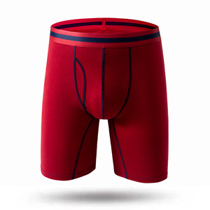 उच्च गुणवत्ता वाले ओएम थोक पुरुषों लंबे खेल अंडरवियर फैशन गुणवत्ता और आकार पुरुषों के मुक्केबाजों शॉर्ट्स - Product Image 3