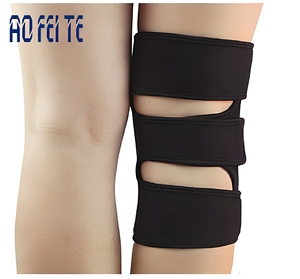 Supporto per Ginocchio Aofeite, Best Seller, <span class=keywords><strong>Ginocchiera</strong></span> Regolabile in <span class=keywords><strong>Neoprene</strong></span> per Uomini e Donne, Protezione per Ginocchio con Molla per Allenamento Fitness - Product Image 2