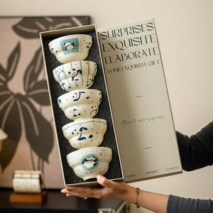 Bol en céramique Panda bol à manger de riz mignon vaisselle domestique créative personnelle particulièrement belle pour un usage domestique - Product Image 1