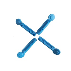 Lancettes sanguines souples en acier inoxydable certifiées CE Rightlance 23G Lancettes de sécurité pour le <span class=keywords><strong>glucose</strong></span> par boîte - Product Image 4